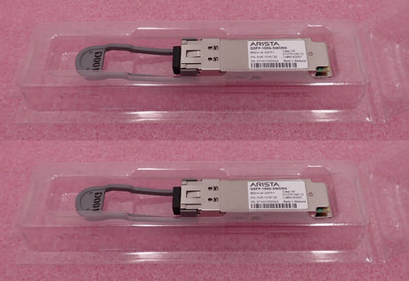 2x NEW Arista 100G MMF 100m QSFP Transceiver Module QSFP-100G-SWDM4 XVR-10167-20
