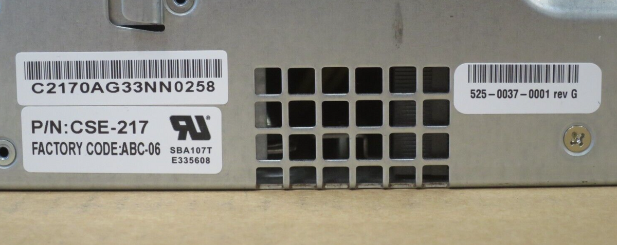 Supermicro SuperServer CSE-217 2U 4x X10DRT-P node servers CTO 0CPU 0MEM