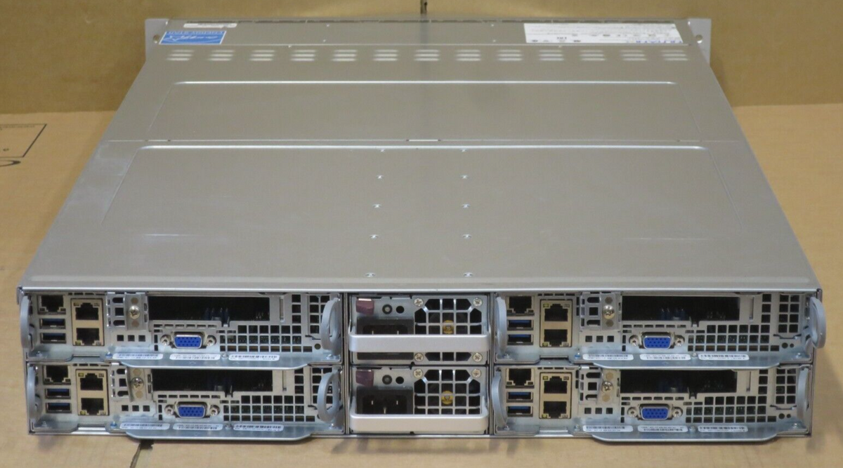 Supermicro SuperServer CSE-217 2U 4x X10DRT-P node servers CTO 0CPU 0MEM