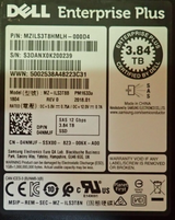 Dell Compellent 3.84TB 12G SAS RI TLC 2.5" SSD MZ-ILS3T8B 4NMJF 04NMJF In Caddy
