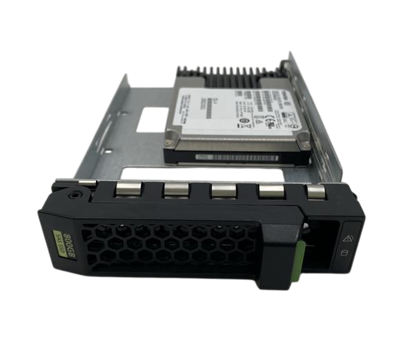 Fujitsu 800GB SAS 12G WI MLC 2.5" SFF SSD in 3.5" LFF Caddy - S26361-F5608-L800