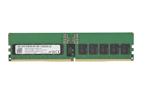 Micron 32GB 2RX8 PC5-4800B DDR5-38400 ECC RDIMM Memory RAM MTC20F2085S1RC48BA1
