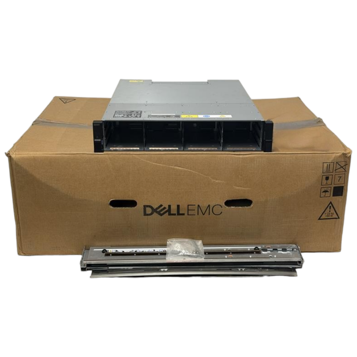 New Dell PowerVault ME4012 12LFF Storage Array 2x 4P 10G iSCSI Controller 2x PSU