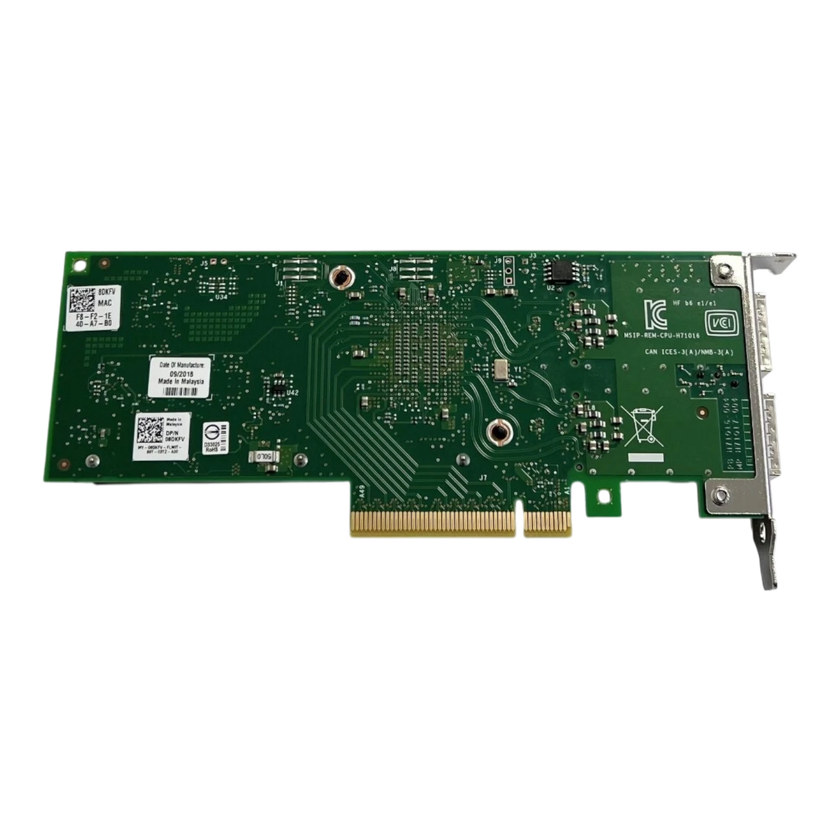 Dell Intel XL710-QDA2 Dual 40GbE QSFP+ Converged Network Adapter LP HH 8DKFV