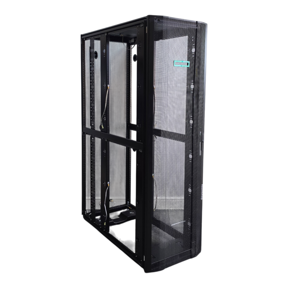 HPE P9K10A 42U 600mm x 1200mm G2 Kitted Advanced Shock Rack Cabinet - NO SIDES