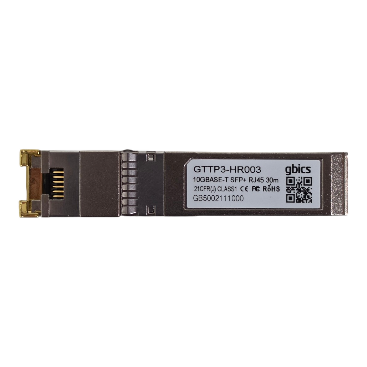 NEW gbics GTTP3-HR003 10GBaseT Copper RJ45 Connector SFP+ 80m Transceiver Module
