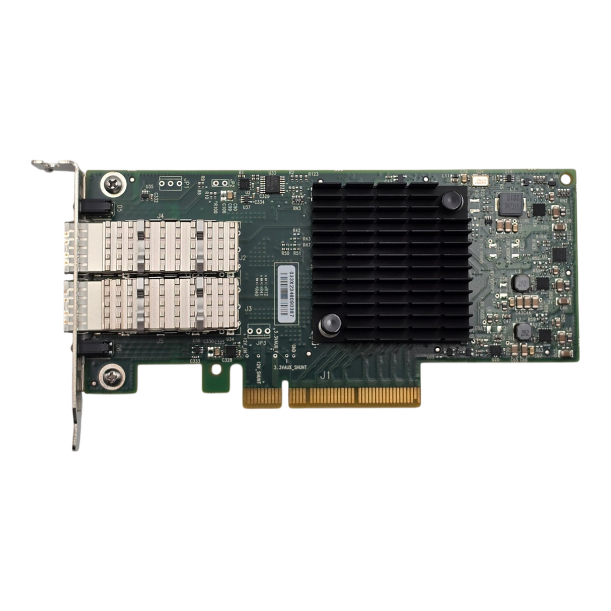 Dell EMC Mellanox CX4121C ConnectX-4 Lx 2x 25GbE SFP28 PCIe NIC 105-001-504-00