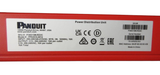 NEW Panduit P36G15M-RD2C 30xC13 6xC19 415V 3PH Switched Monitored Red Rack PDU
