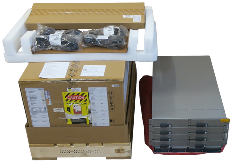 NEW Cisco UCS 5108 8-Slot Blade Server Chassis UCSB-5108-AC2 2x UCS 2204XP 4xPSU
