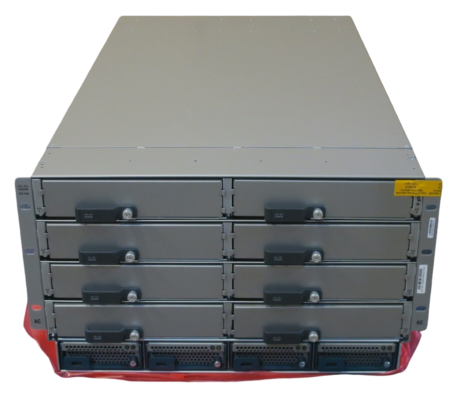 NEW Cisco UCS 5108 8-Slot Blade Server Chassis UCSB-5108-AC2 2x UCS 2204XP 4xPSU