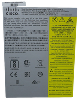 NEW Cisco UCS 5108 8-Slot Blade Server Chassis UCSB-5108-AC2 2x UCS 2204XP 4xPSU