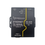 NEW Brainboxes ES-420 1-Port RS422/485 PoE Ethernet to Serial Adapter
