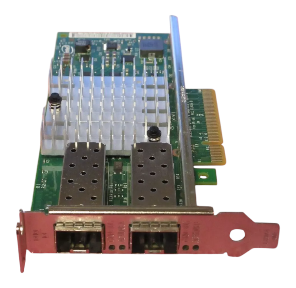 New Dell 942V6 0942V6 X520 Dual-Ports SFP+ 10Gbps PCIe x8 Server Network Adapter