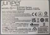 Juniper EX2300-24T EX2300 24x 1GbE 4x 10Gb SFP+ Layer 3 Managed Switch