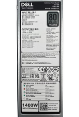 NEW Dell PowerEdge 1400W 80+ Titanium Reverse B2F Power Supply PSU 7PV05 07PV05