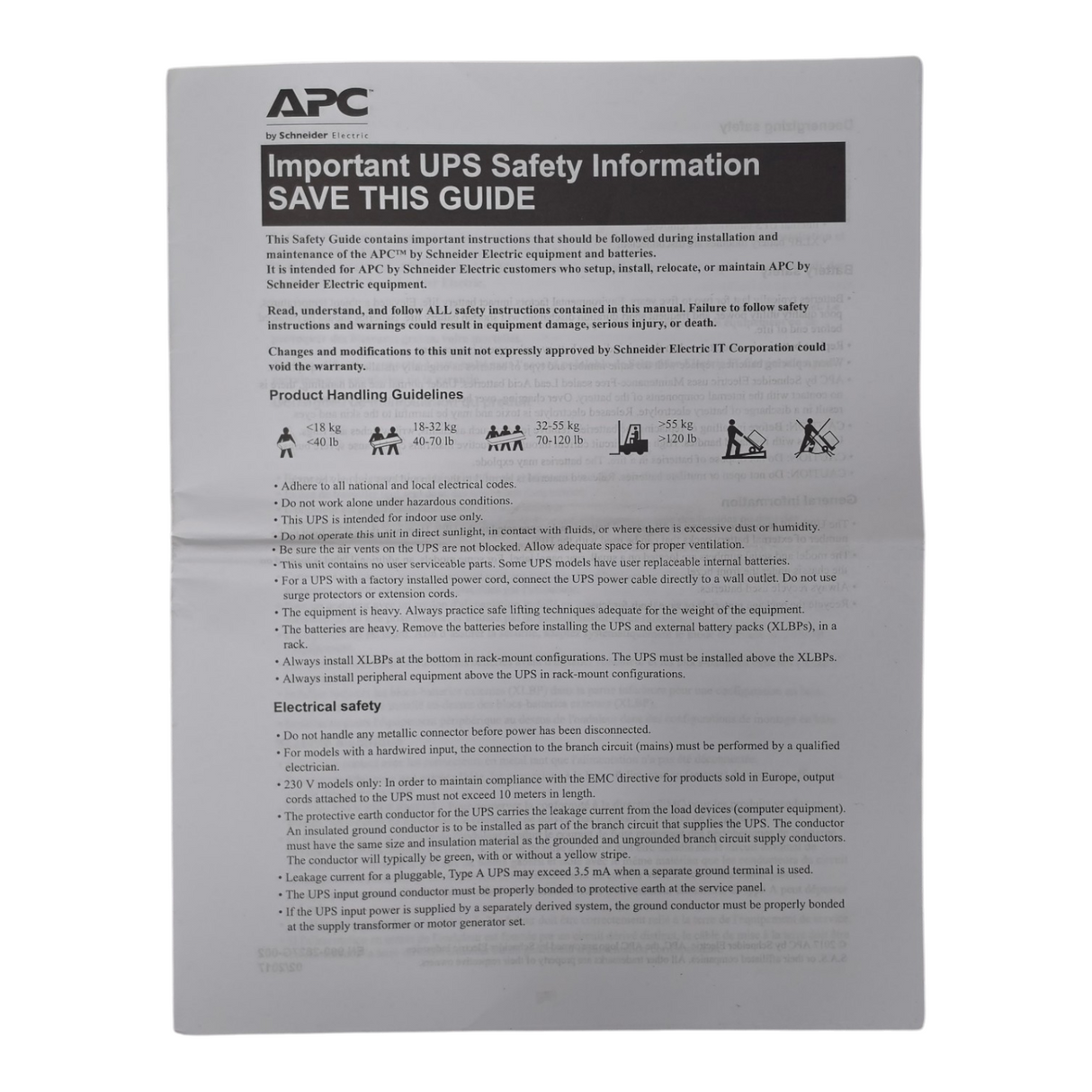 APC SMX750I Smart-UPS X 600W/750VA 8x C13 230V 2U Rackmount UPS + AP9641 Card