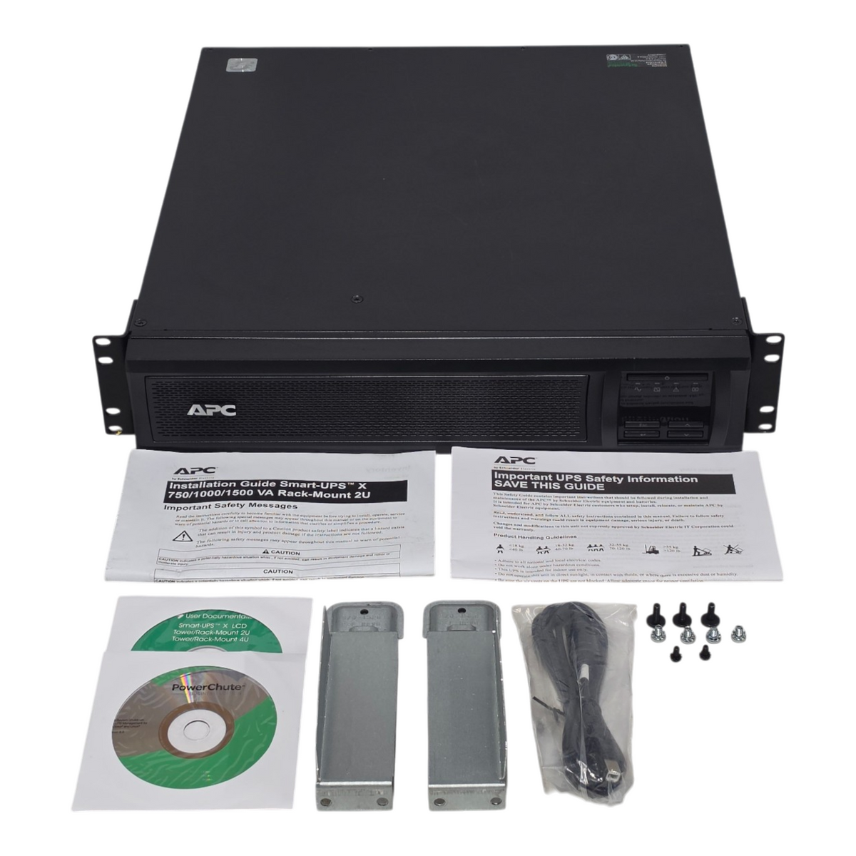 APC SMX750I Smart-UPS X 600W/750VA 8x C13 230V 2U Rackmount UPS + AP9641 Card