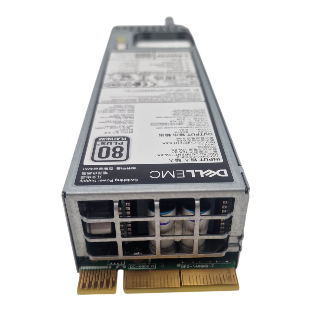 New Dell 1400W 80-Plus Platinum Power Supply For PowerEdge R750 7DWXY 07DWXY