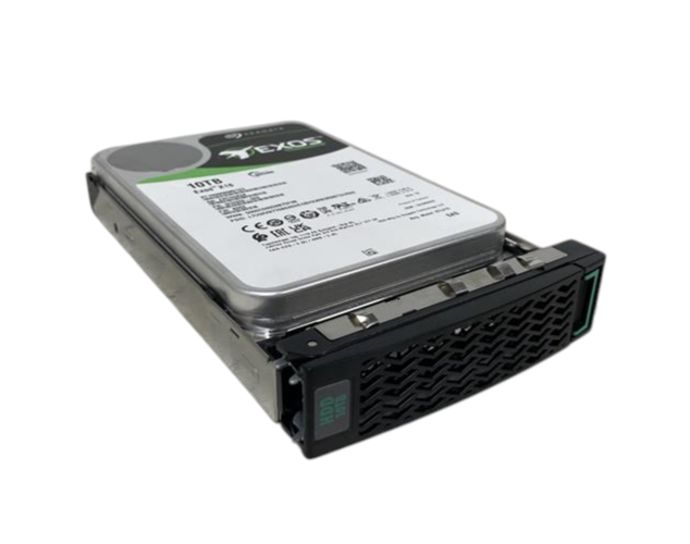 Seagate Exos X18 10TB 7.2K 12G 512e SAS 3.5" LFF HDD + Caddy - ST10000NM012G