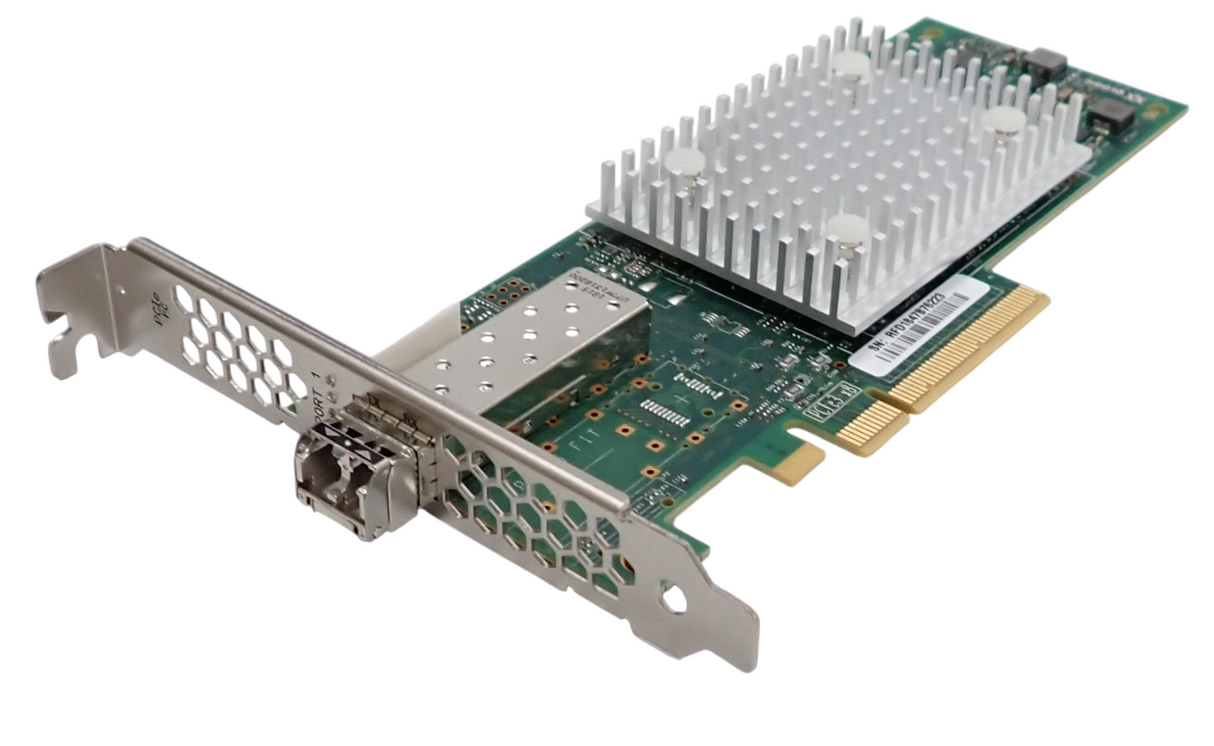 QLogic QLE2740-SR Single-Port 32Gb FC SFP+ Host Bus Adapter HBA LP Full Height