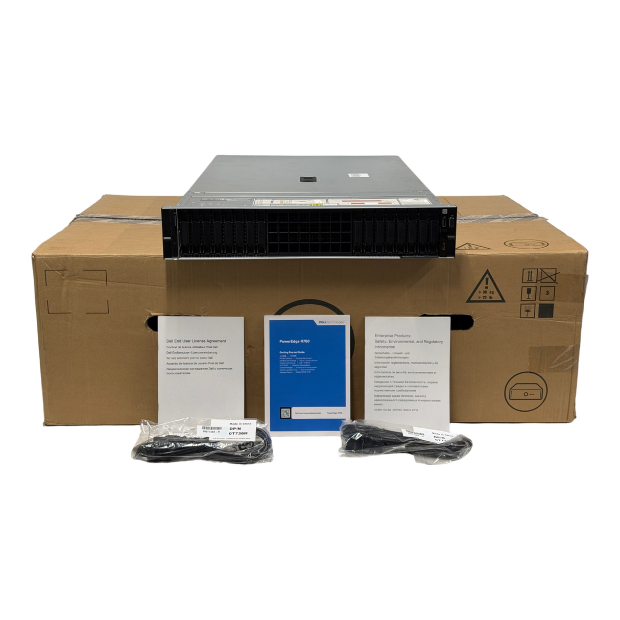Dell PowerEdge R760 2x 4/5th Gen Scalable CPU H355 16x SAS 2.5" Bay CTO Server