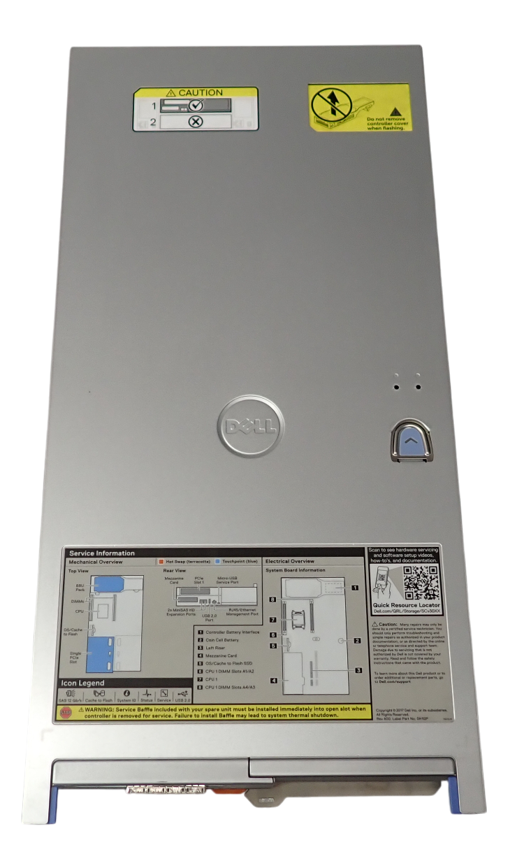 Dell Compellent Type F SAS 12G Storage Controller 654Y9 SCv3000/SCv3020