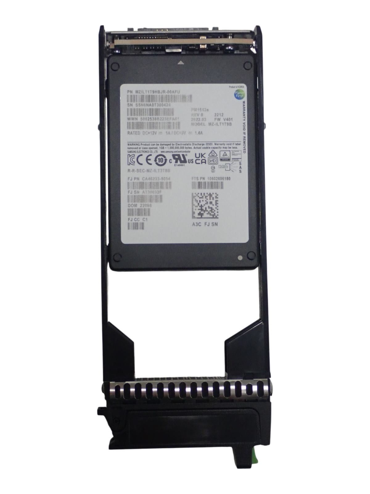 Fujitsu Eternus 1.92TB SAS 12G 2.5" SSD MZ-ILT1T9B 10602696180 CA08226-E725