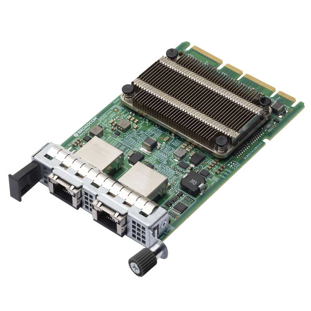 New Dell F6X1R Intel X710-T2L Dual Port 10 GbE OCP 3.0 v2 PCIe Interface Card
