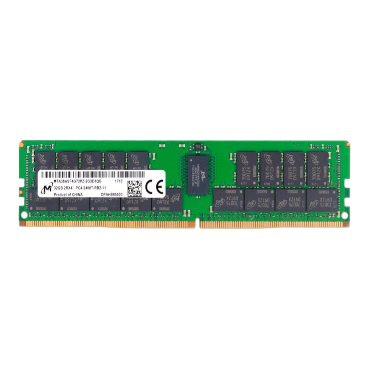 Micron 32GB 2Rx4 PC4-2400T DDR4-19200 ECC RDIMM Memory MTA36ASF4G72PZ-2G3D1QG
