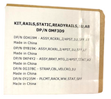 NEW Dell PowerEdge R650 R660 R6625 R6515 R670 R470 1U Static Rails Kit 0MF3D9