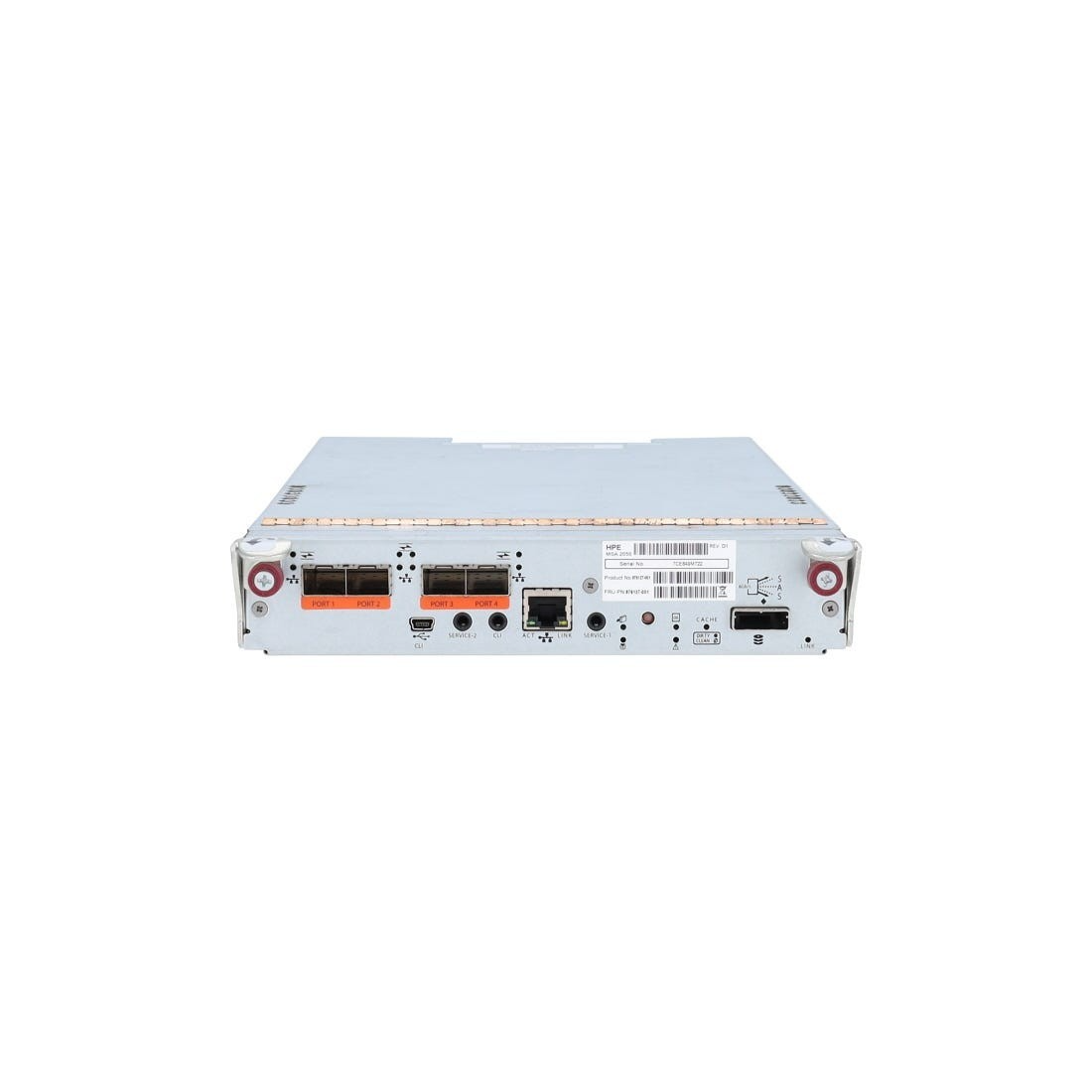 HPE MSA 2050 16G-FC-4 / 10G-iSCI-4 8GB Cache Storage Controller 876127-002