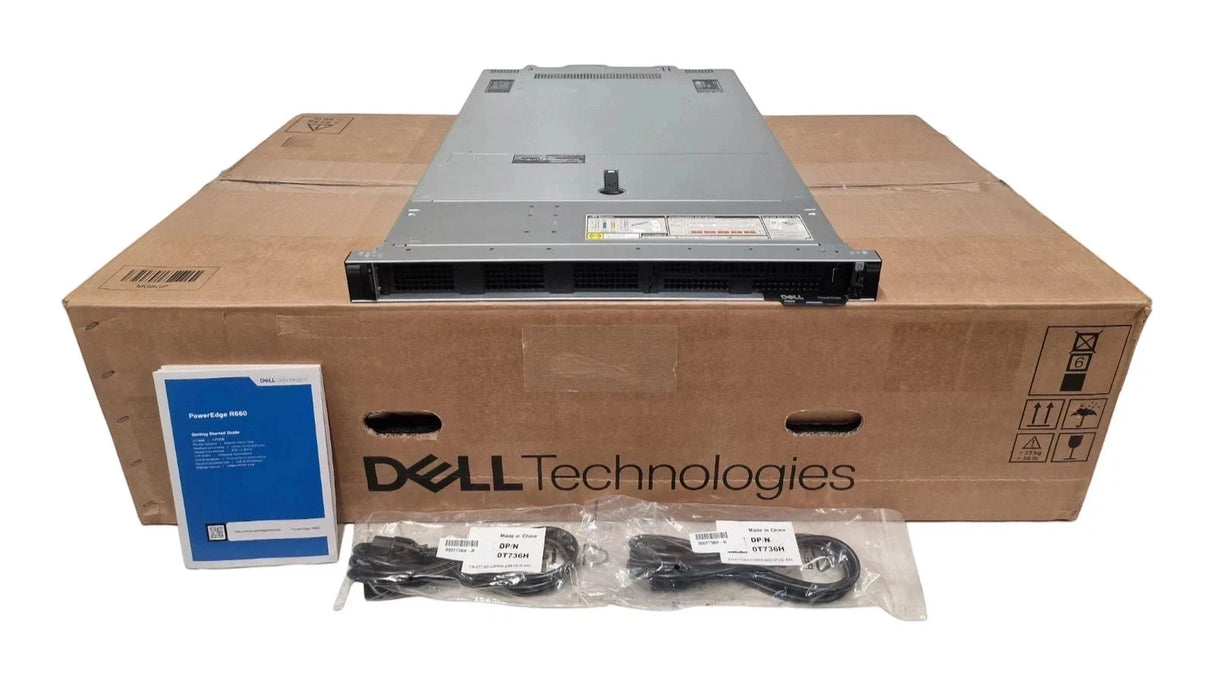 Dell PowerEdge R660 2x 4/5th Gen Scalable CPU 32DIMM Bay CTO Server