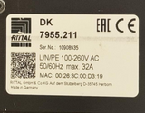 Rittal 7955.211 Metered Single Phase 24xC13 4xC19 32A Power Distribution Unit