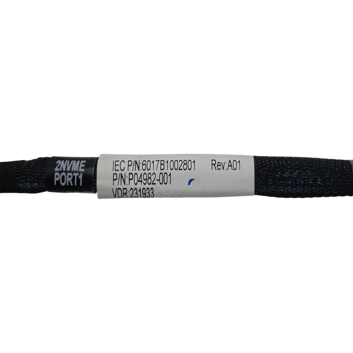 NEW HPE P04982-001 Slimline 2SFF NVMe 215mm DL325 Gen10 Server Backplane Cable