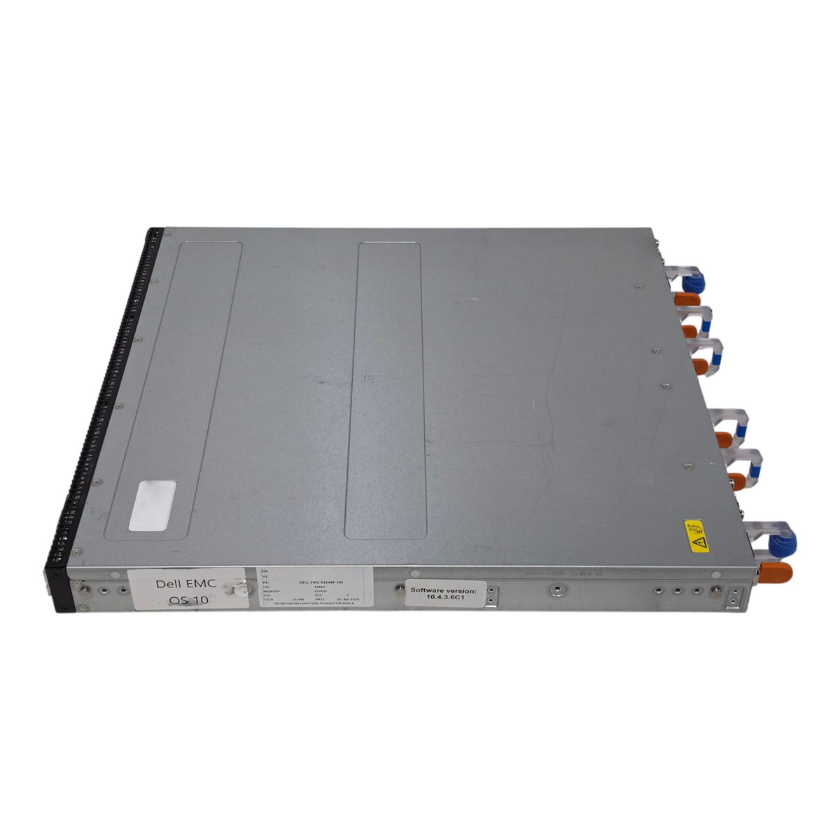 Dell PowerSwitch S5248F-ON 48x 25G SFP28 6x100G (2xQSFP28-DD 4x QSFP28) OS10 B2F