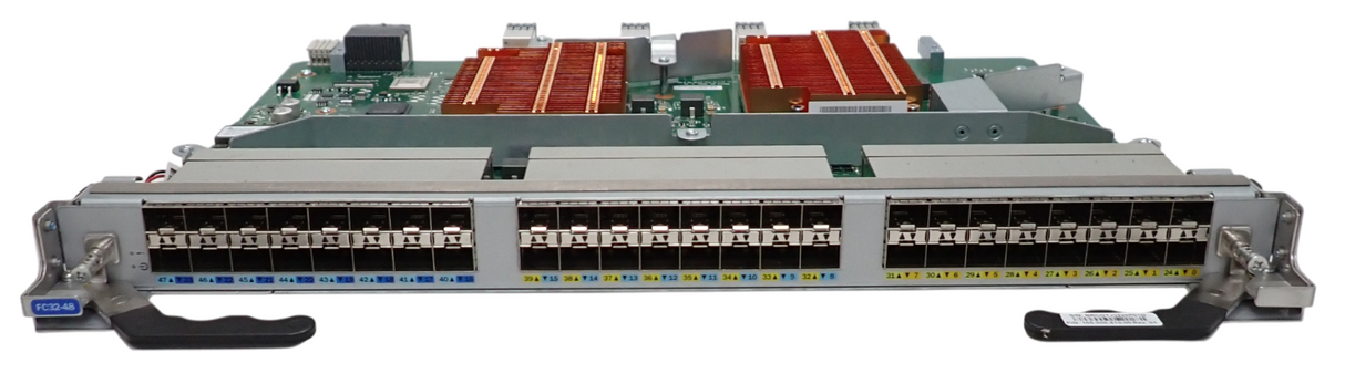 Brocade FC32-48 48x 32Gb FC SFP+ Port Blade XBR-X6-0148 For X6 X7 Directors