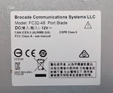 Brocade FC32-48 48x 32Gb FC SFP+ Port Blade XBR-X6-0148 For X6 X7 Directors