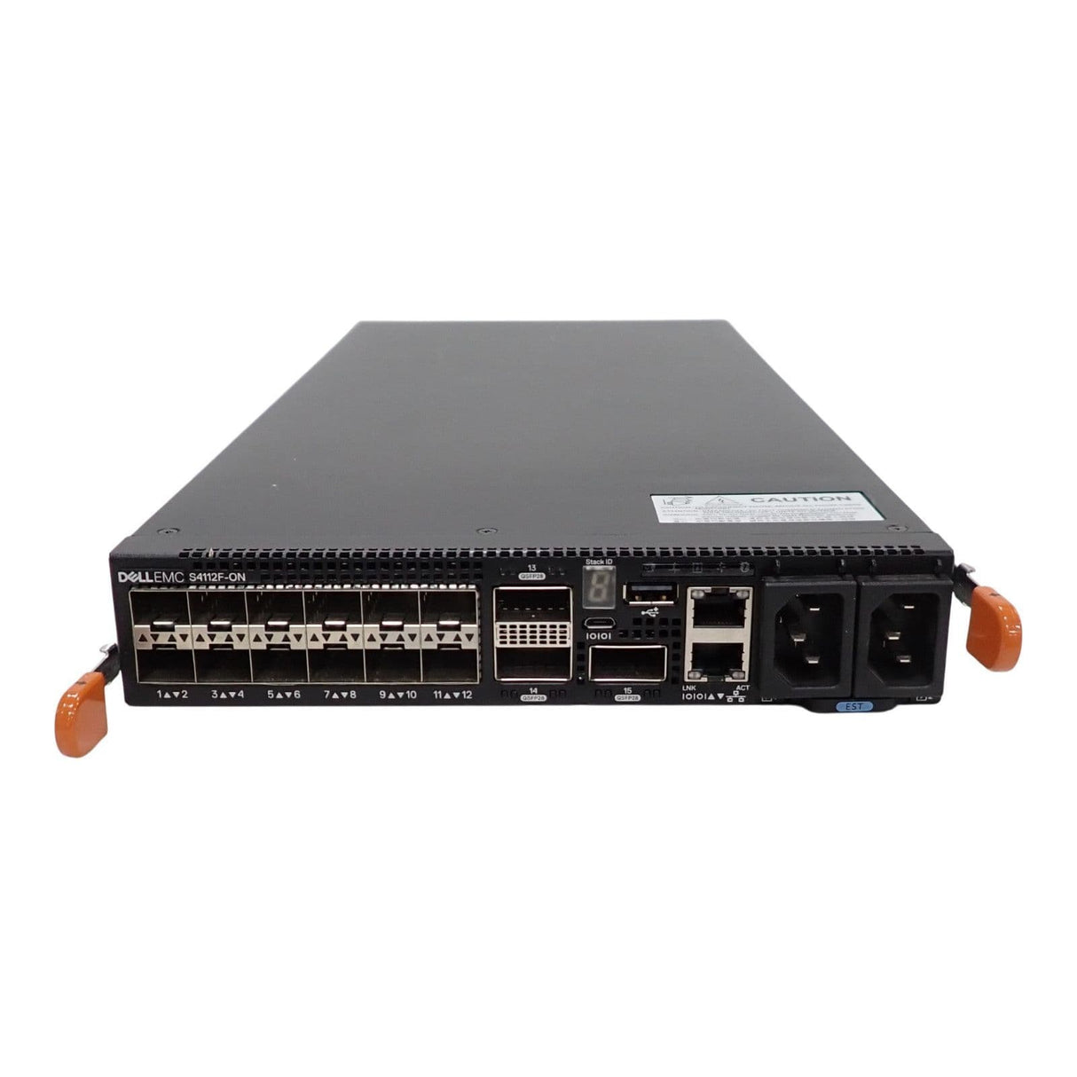 Dell Networking S4112F-ON 12x 10G SFP+ 3x 100G QSFP28 F2B Managed Switch OS10