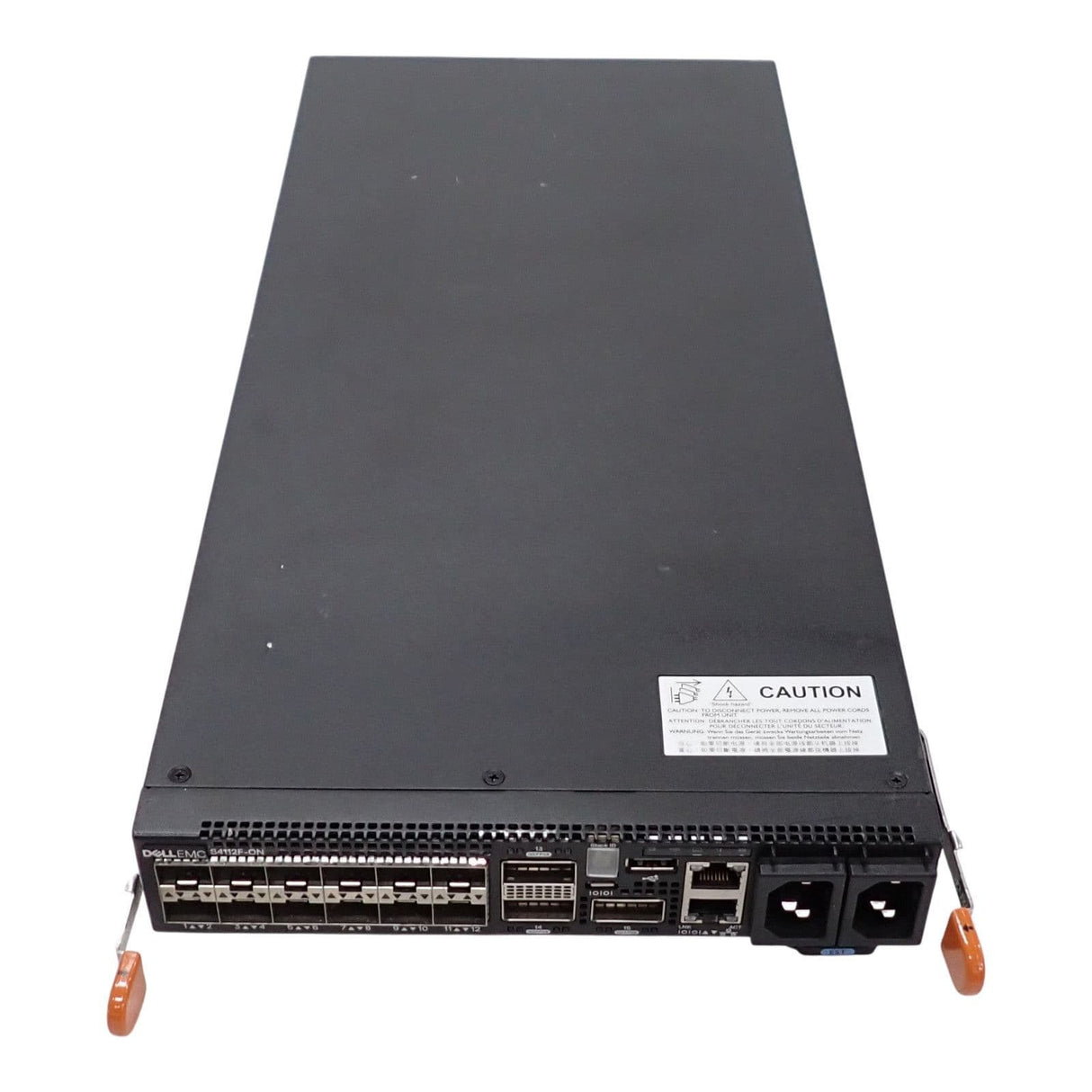Dell Networking S4112F-ON 12x 10G SFP+ 3x 100G QSFP28 F2B Managed Switch OS10