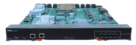 Dell Networking C9000 Series Route Processor Module RPM-2.56T 4x 10G SFP+ 7KPC3