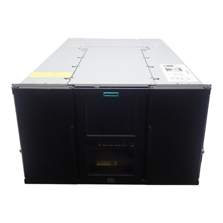 HPE Storage MSL6480 80xTape Slots 6xHH LTO 7/8/9 Drive Slots QU625A Tape Library