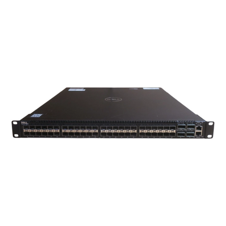 Dell Force10 S4810 48x 1/10GbE SFP+ 4x 40GbE QSFP+ Managed Switch OS9.6