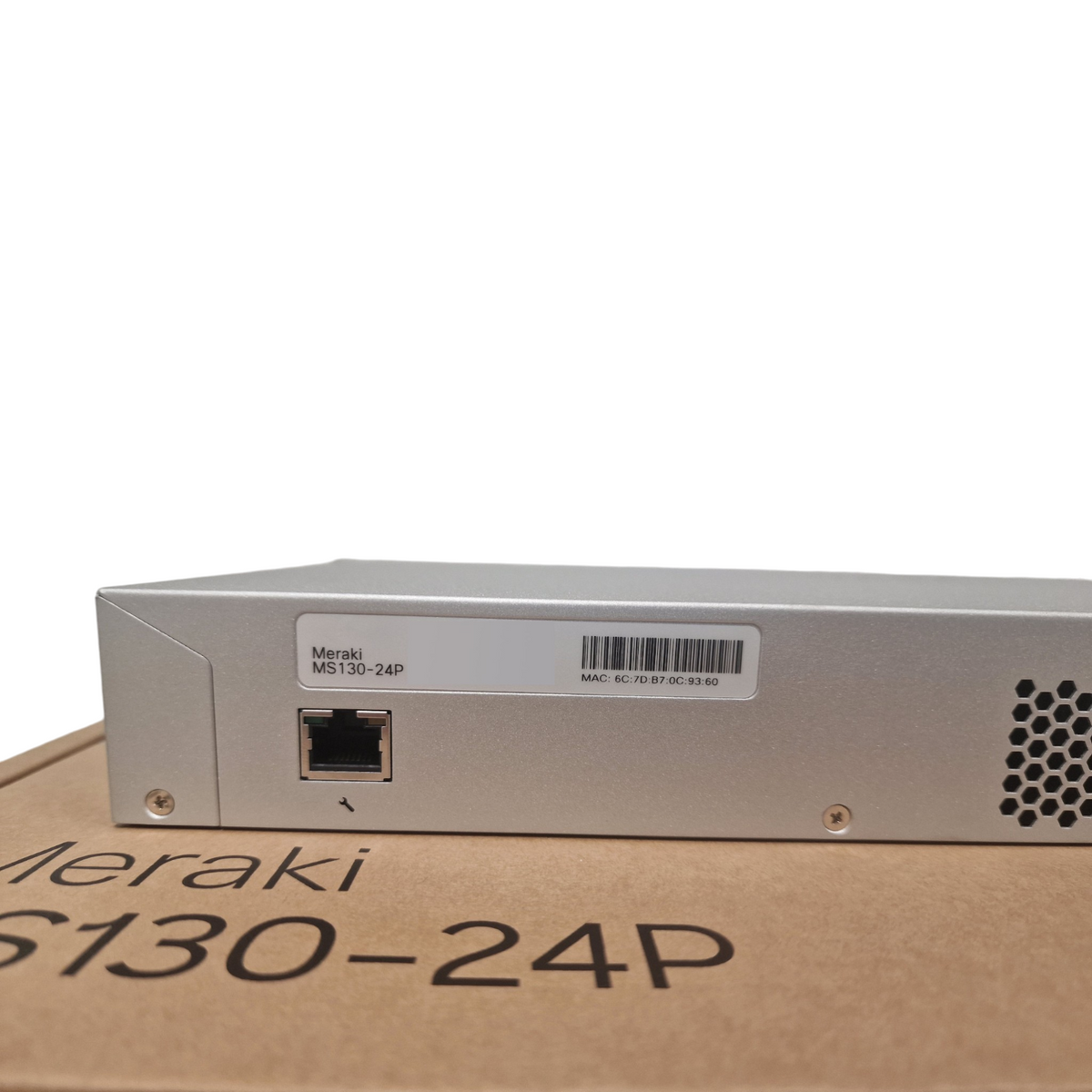 Cisco Meraki MS130-24P-HW 24x 1G PoE+ RJ45 4x 1G SFP L2 Managed Switch UNCLAIMED