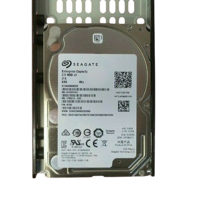 Dell Xyratex Compellent 2TB 7.2K SAS 12G 4Kn Enterprise 2.5" HDD - 1028076-02