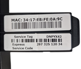 Dell N3048 48x 1GbE PoE 2x 10Gb SFP+ 2x 1Gb RJ45/SFP Managed Switch H784T OS6.5