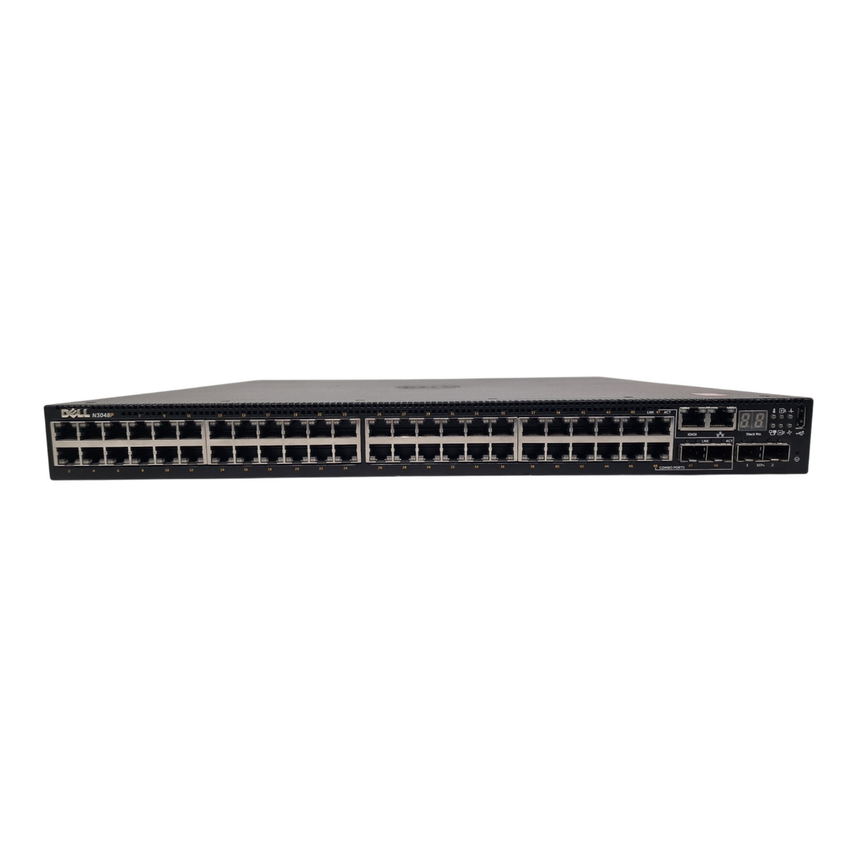 Dell EMC Networking N3048P 48-Port Gigabit PoE+ L3 Managed Network Switch OS6.3
