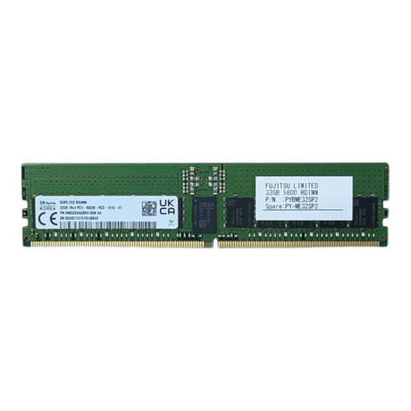 NEW Fujitsu 32GB 1Rx4 PC5-5600B DDR5-44800 ECC RDIMM Memory PYBME32SP2