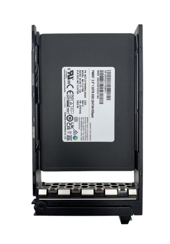 Fujitsu Samsung PM897 1.92TB 6G SATA 2.5" SFF SSD with Caddy S26361-F5940-L192