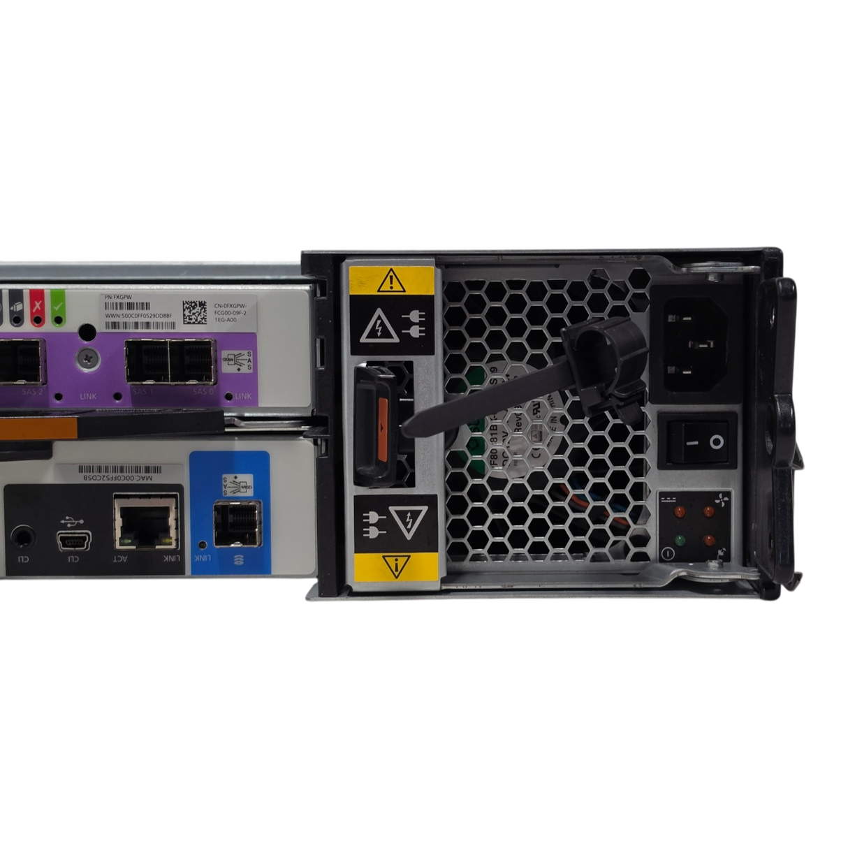 Dell PowerVault ME4024 24-Bay 2.5" SFF 2 x Quad Port 12G SAS Storage Controller