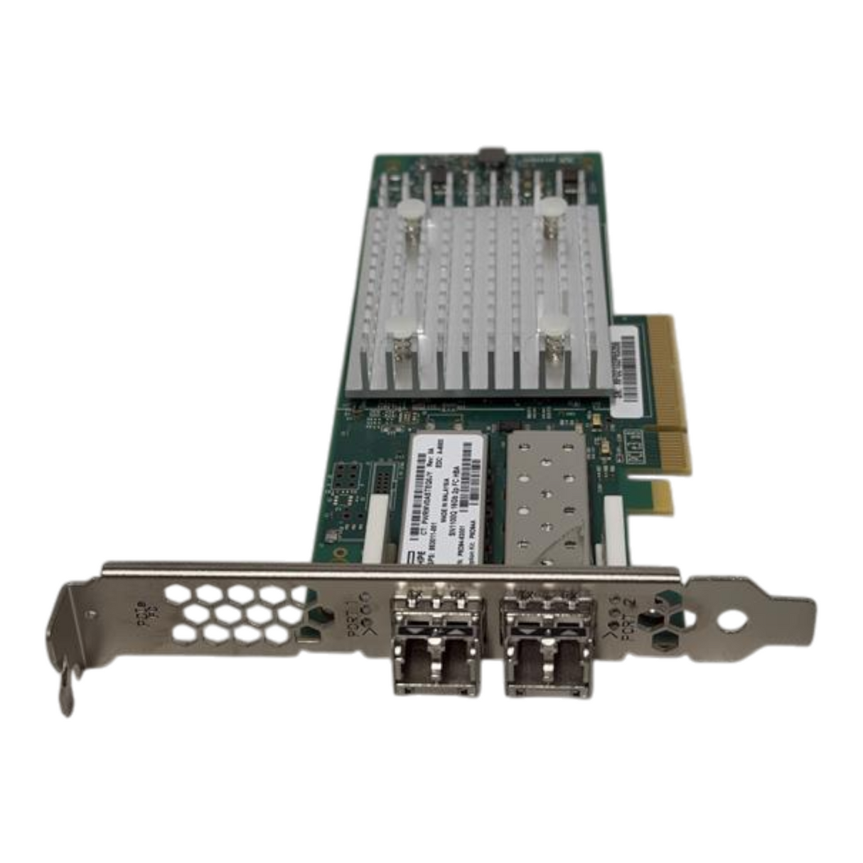 HPE StoreFabric SN1100Q Dual Port 16G FC FH Host Bus Adapter P9D94A 853011-001